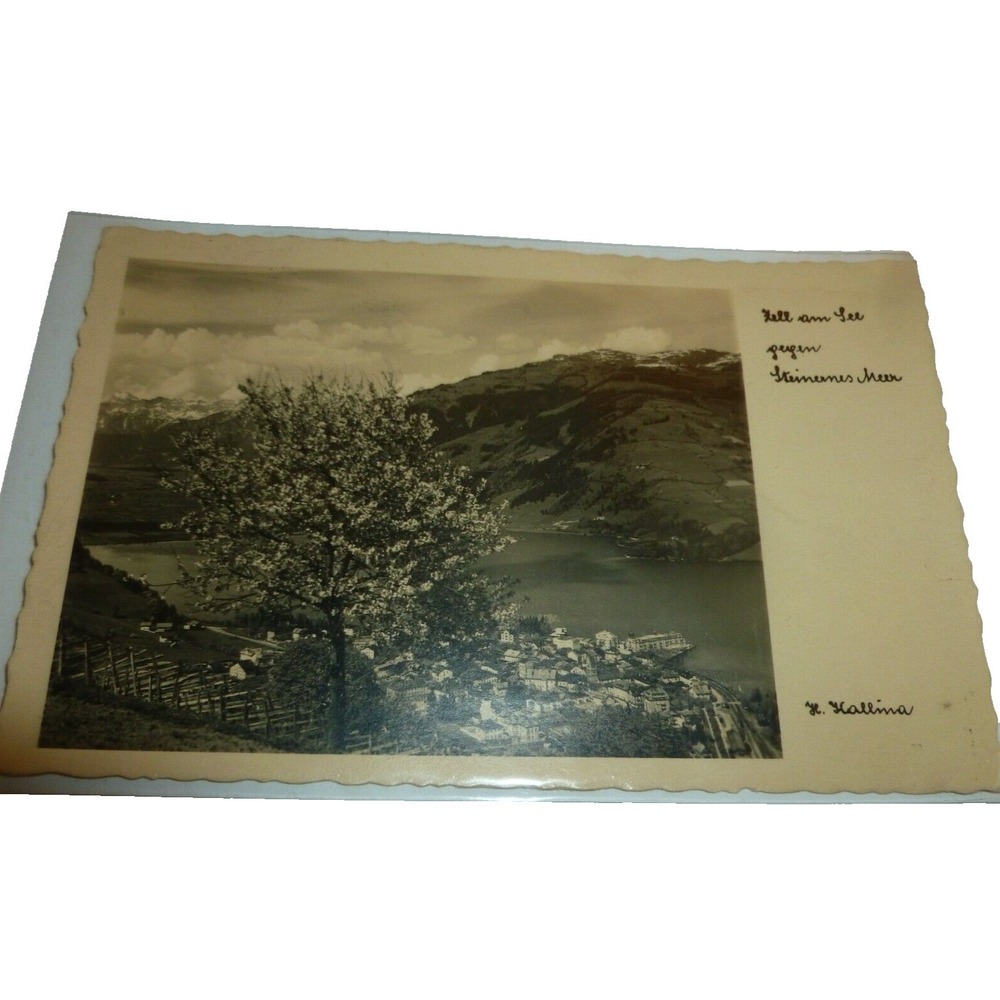 1934 Zell Am See Gegen Steinernes Meer Austria H Kallina RPPC